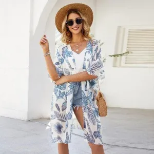Chiffon Kimono Cardigan Coverup