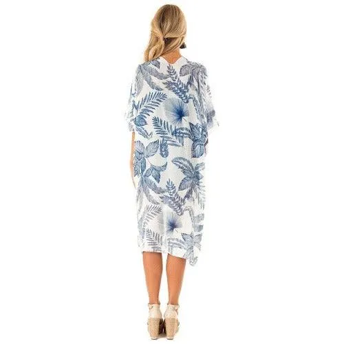 Chiffon Kimono Cardigan Coverup