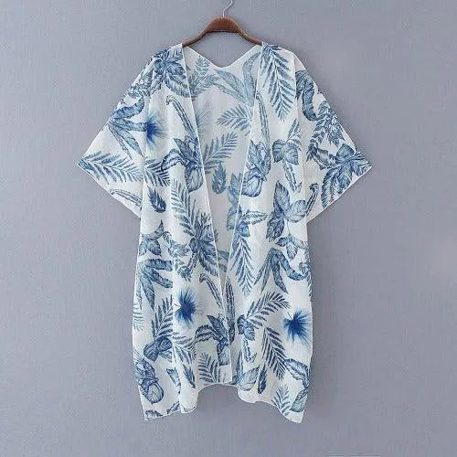 Chiffon Kimono Cardigan Coverup