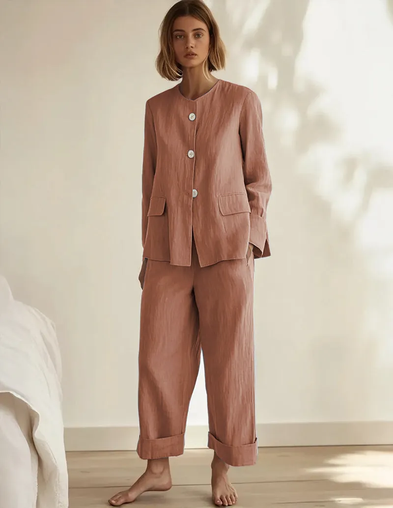 Cozy 100% Cotton Sleepwear Set