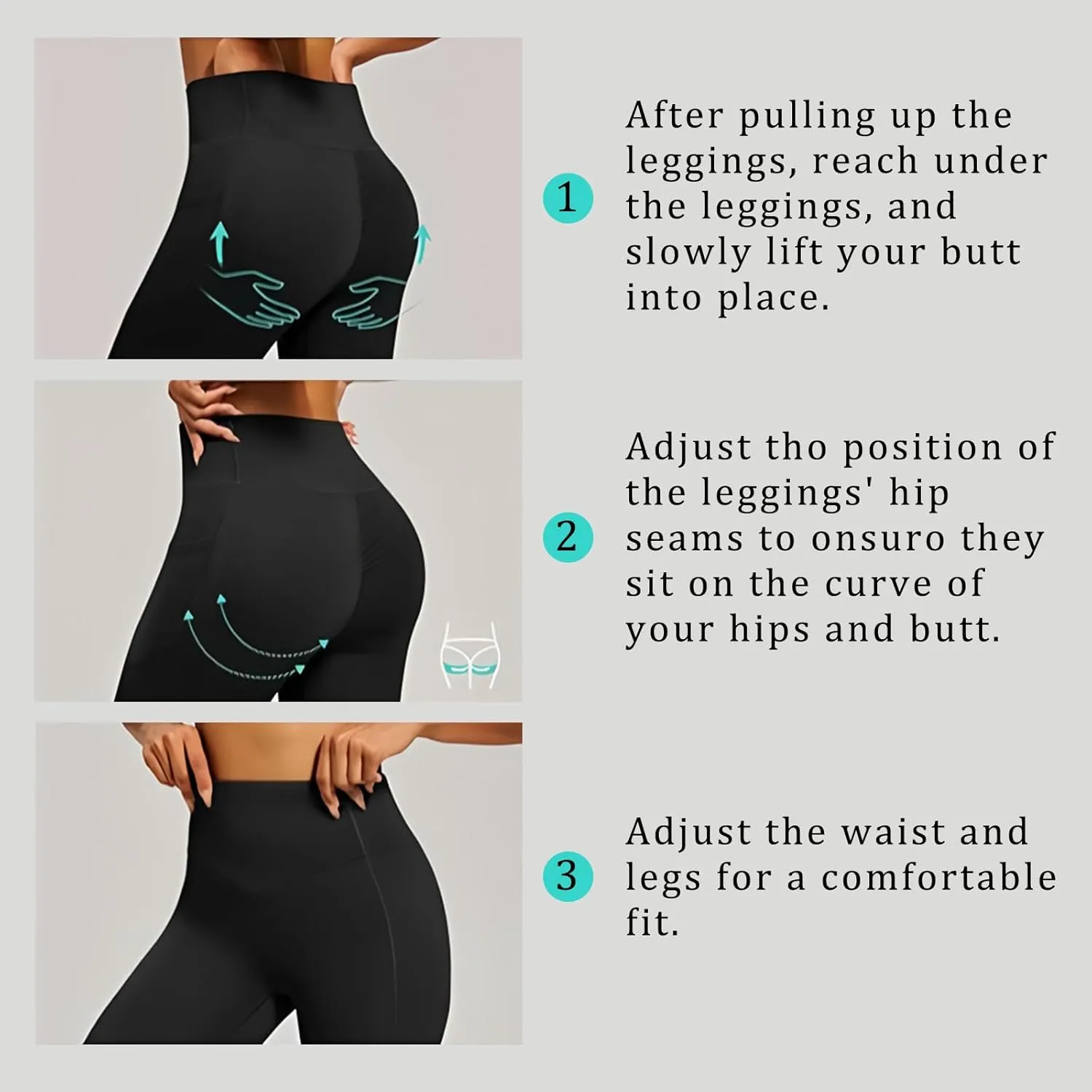Diravo 5 Pack Workout Leggings for Women with Pockets - High Waisted Yoga Pants Women Tummy Control Gym Athletics Clothes