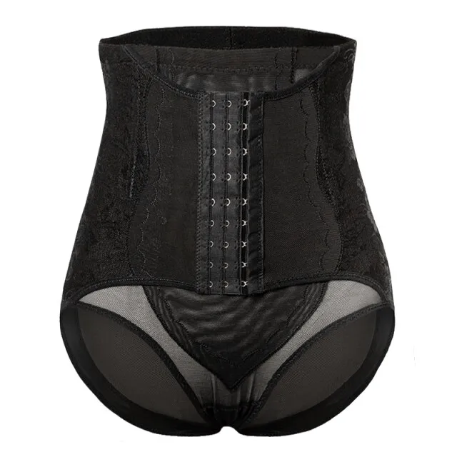 Firm Compression Postpartum Shaper Panty with Adjustable Waist Hooks