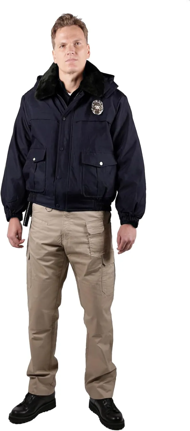 First Class 100% Nylon Oxford Watch-Guard Bomber Jacket