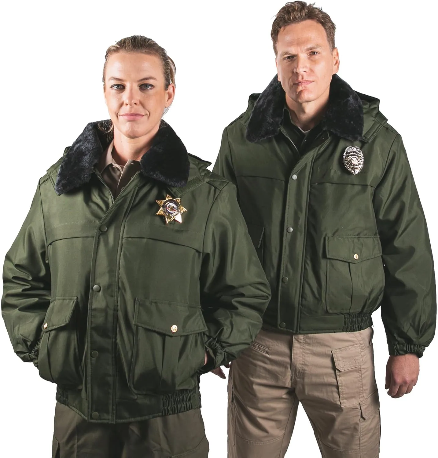 First Class 100% Nylon Oxford Watch-Guard Bomber Jacket