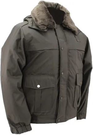 First Class 100% Nylon Oxford Watch-Guard Bomber Jacket