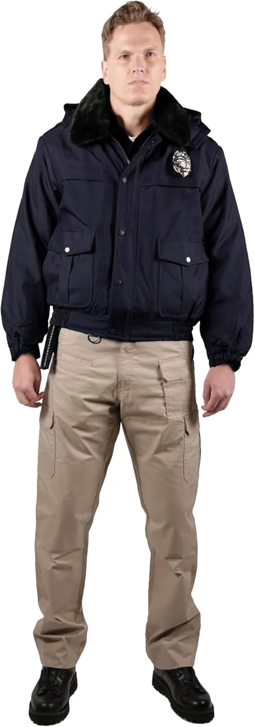 First Class 100% Nylon Oxford Watch-Guard Bomber Jacket