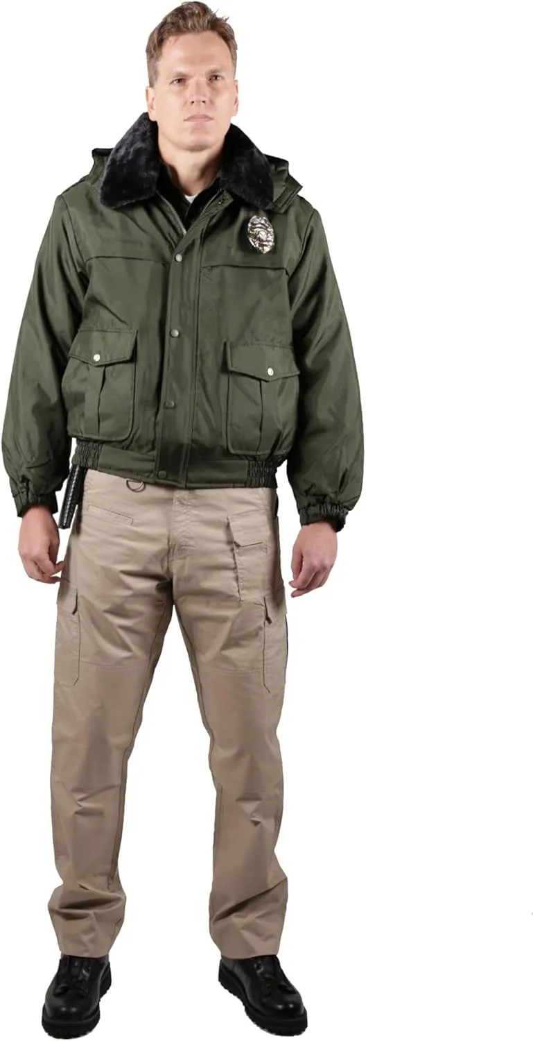First Class 100% Nylon Oxford Watch-Guard Bomber Jacket