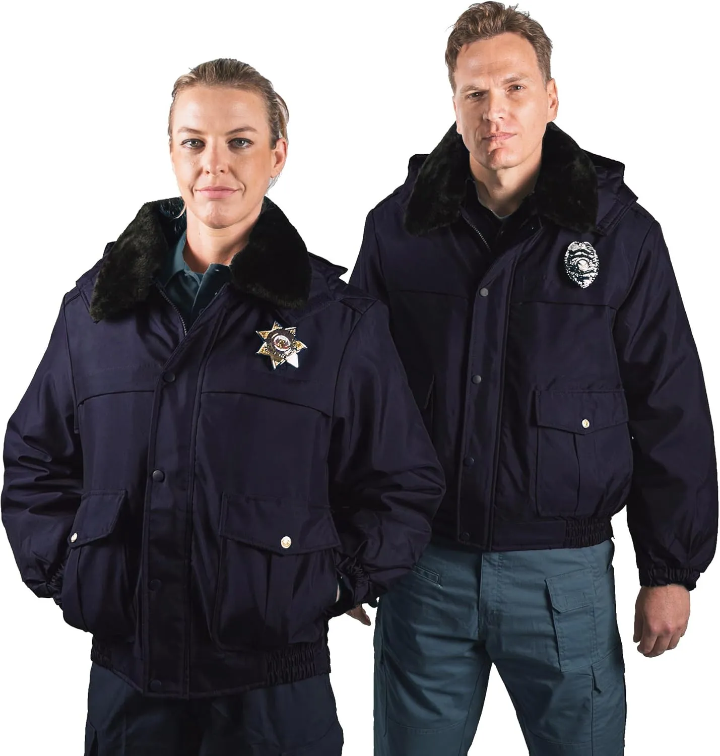 First Class 100% Nylon Oxford Watch-Guard Bomber Jacket