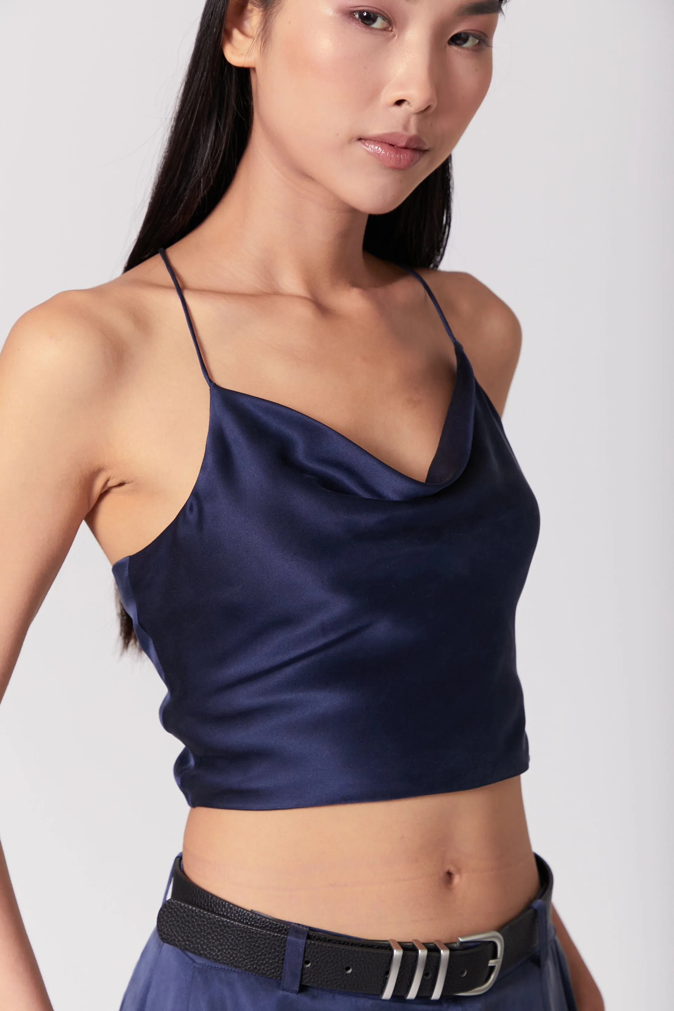 Hera Cross Back Cowl Camisole