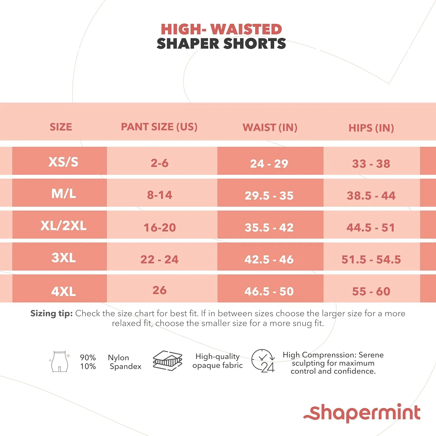 High Waisted Body Shaper Shorts Shapewear for Women Tummy Control Thigh Slimming Technology