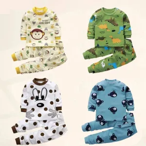Kids Clothes Children Sets Children's Clothing Boys Girls Cotton Fallwinter Clothing Pants Sleepwear Christmas Gift