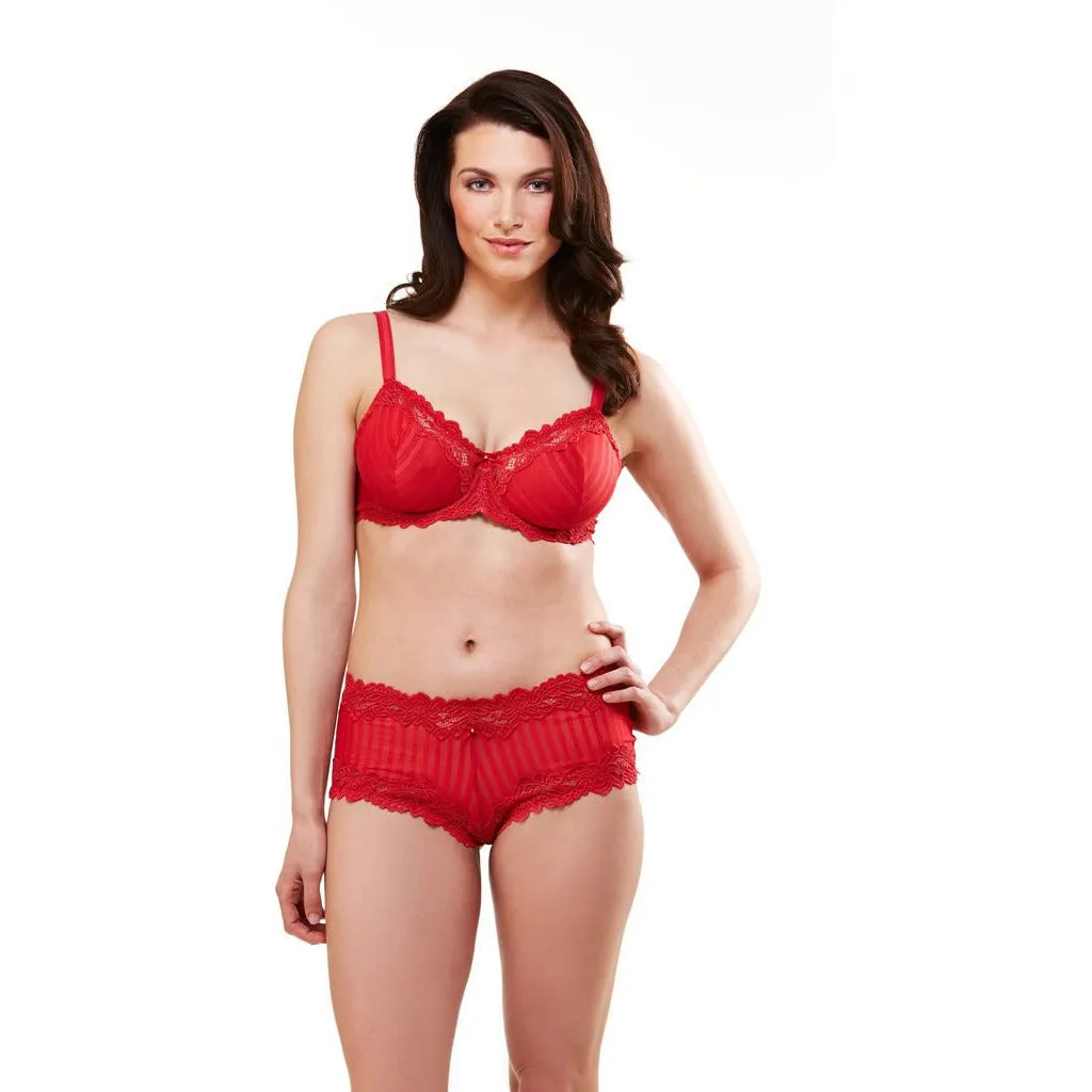 Lunaire Whimsy 15211 Red Stripe Bra