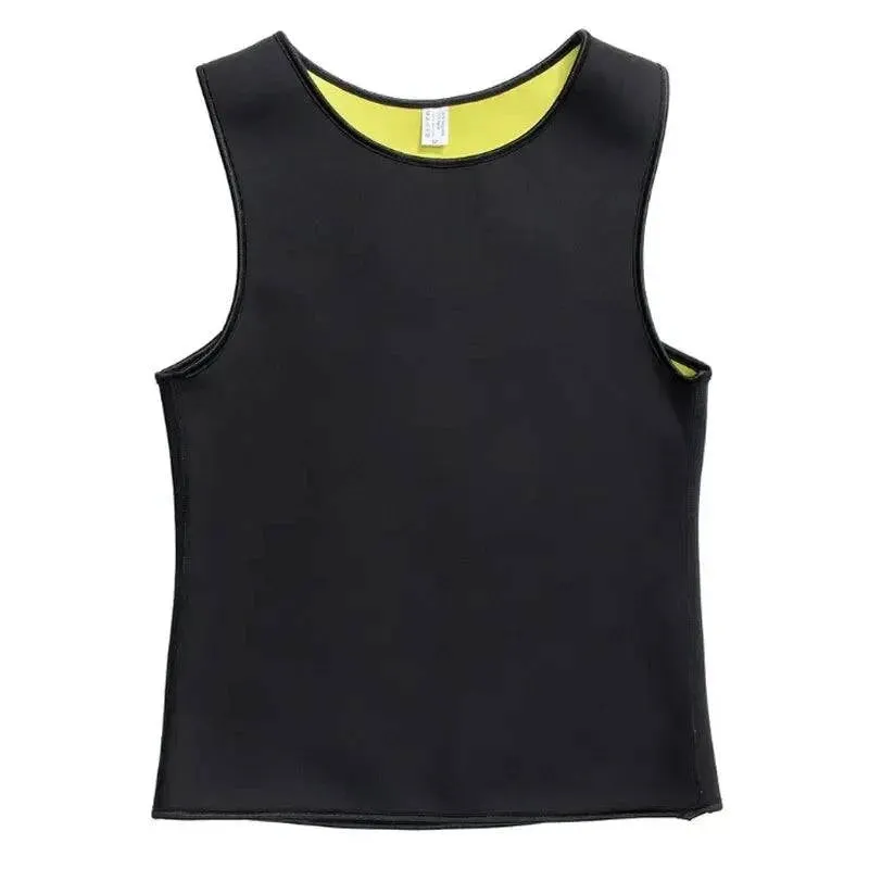 Men's Slimming Body Shaper Modeling Vest Belt Belly Men Reducing Shaperwear Fat Burning Loss Weight Waist Trainer Sweat Corset