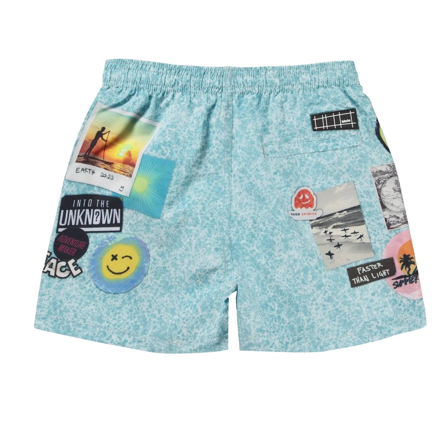Niko Swim Shorts | Stickers | Molo