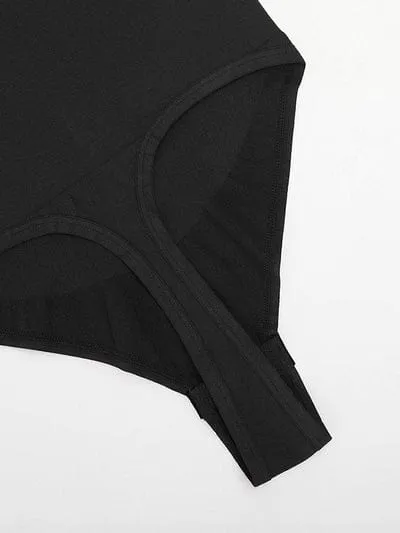 One Shoulder Tummy Control Shapewear Bodysuit