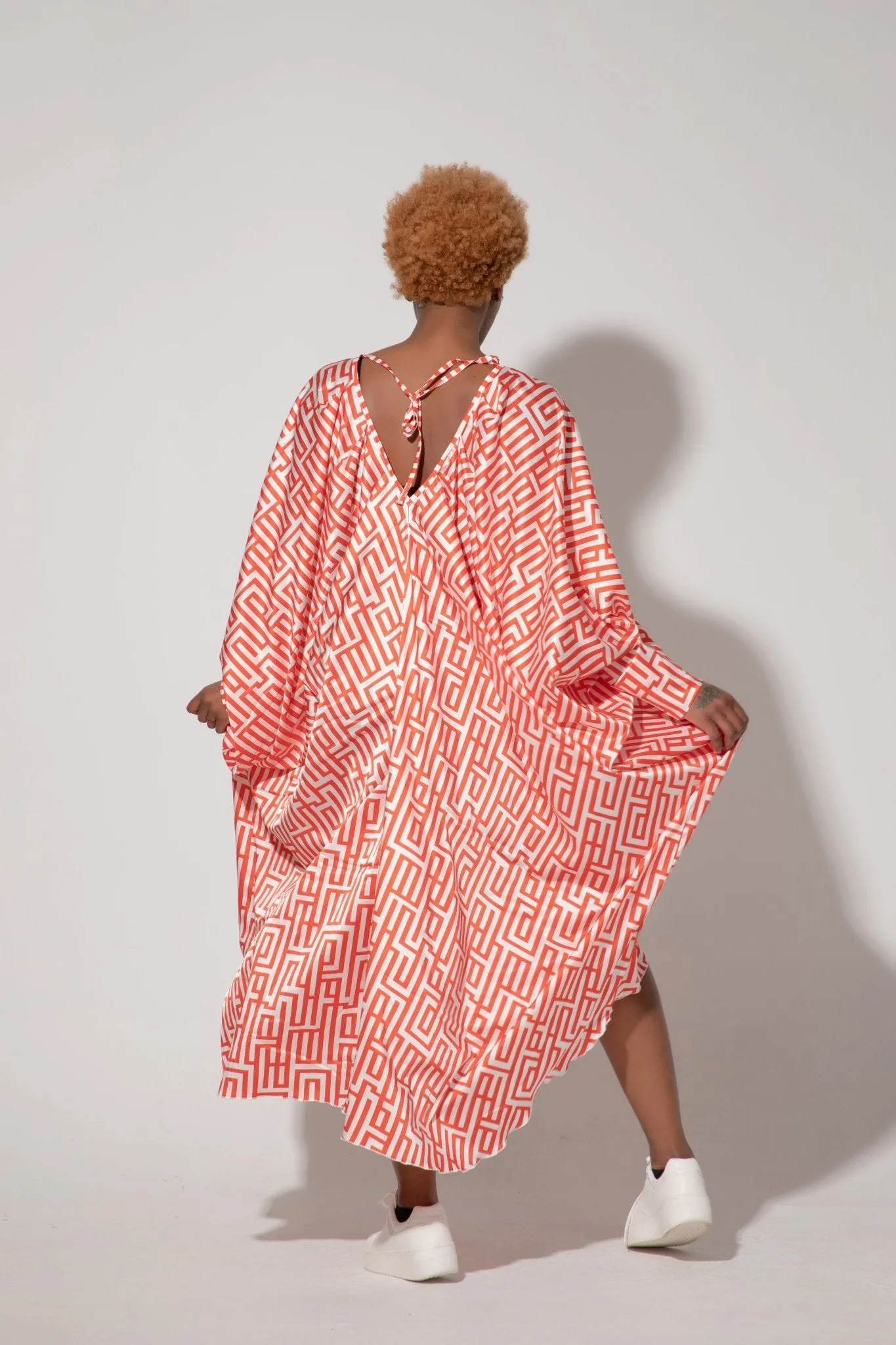PREA Long Chiffon Summer Kaftan Dress