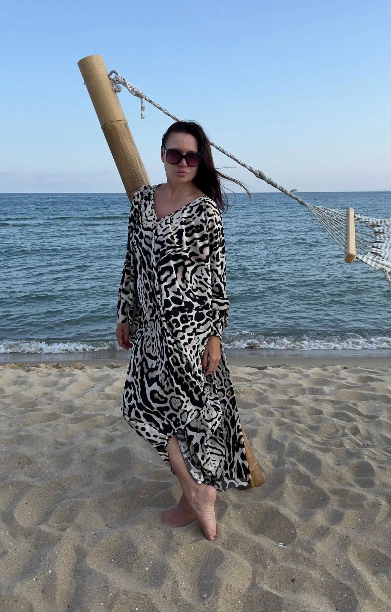 PREA Long Maxi Leopard Summer Dress