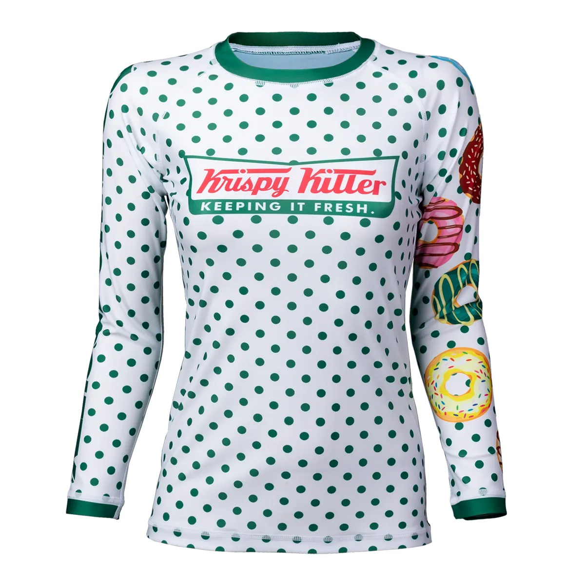 Rolling Society "Krispy Killer" Women's Long Sleeve Rash Guard