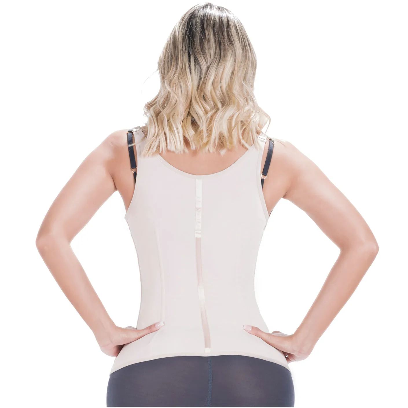 SONRYSE 024ZL  Open Bust Shaper Tummy Control Shapewear Vest Girdle