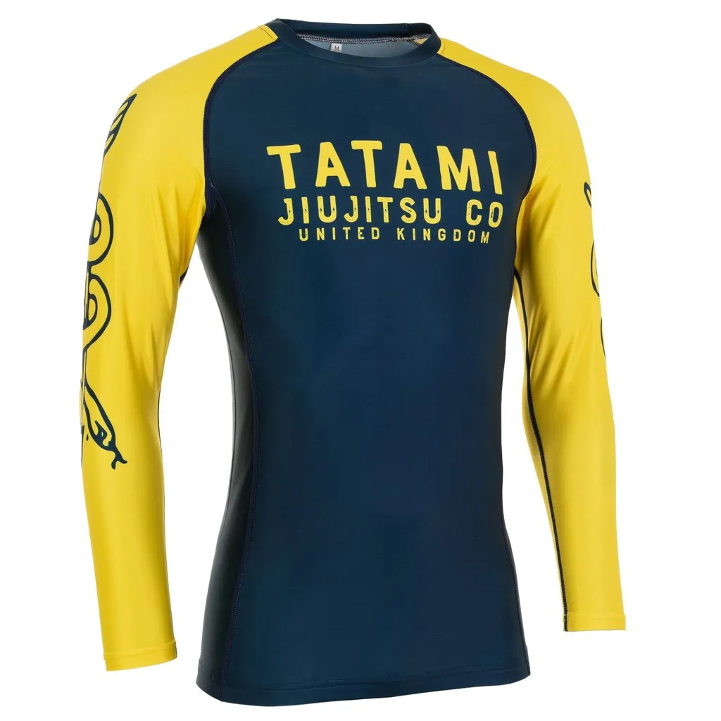 Tatami Supply Co Long Sleeve Rash Guard - Navy