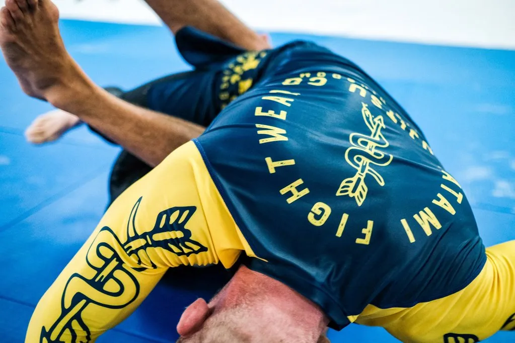 Tatami Supply Co Long Sleeve Rash Guard - Navy