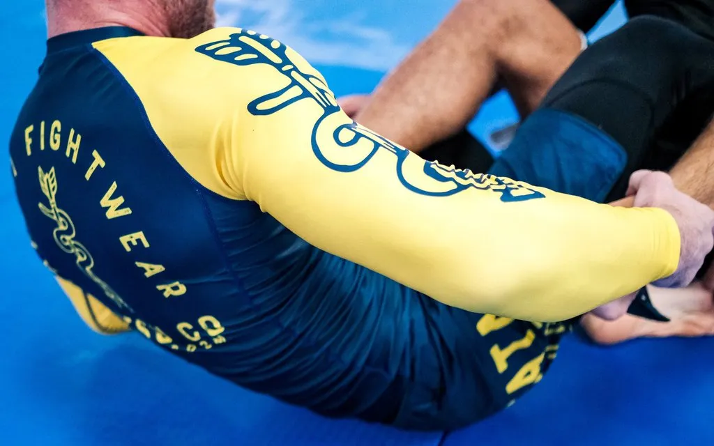 Tatami Supply Co Long Sleeve Rash Guard - Navy