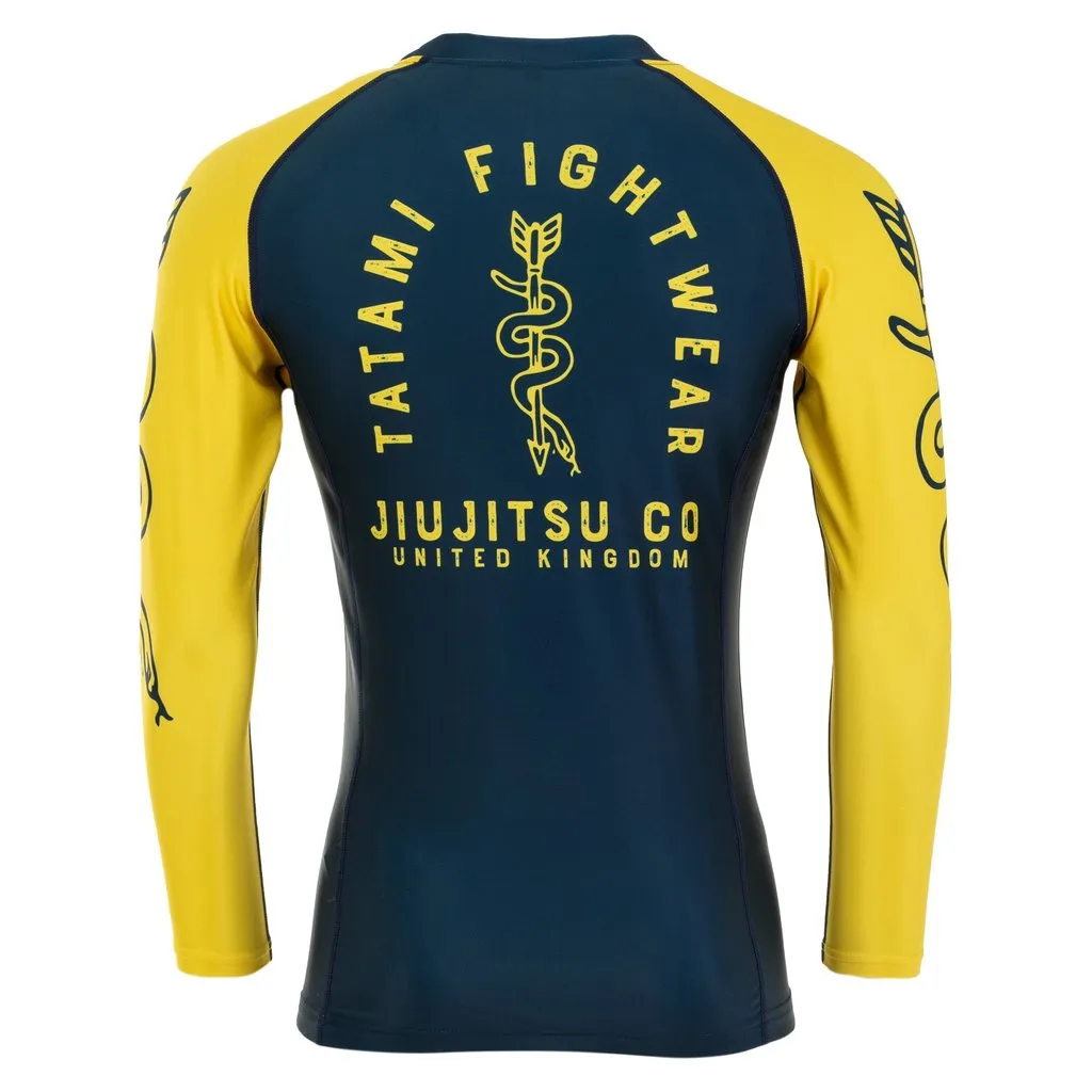Tatami Supply Co Long Sleeve Rash Guard - Navy