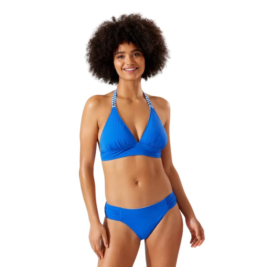 Tommy Bahama Reversible Double Strap Halter SS100202 - Breaker Bay Stripe Beaming Blue