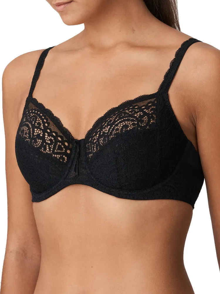 Twist "I Do" Full Cup Wire Bra - Zwart