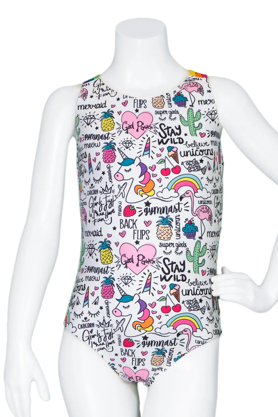 Unicorn Doodles Leotard