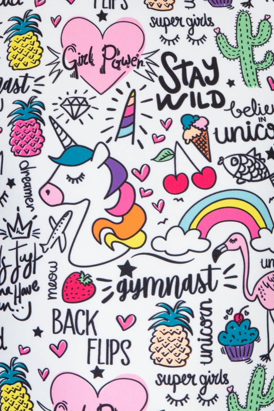 Unicorn Doodles Leotard
