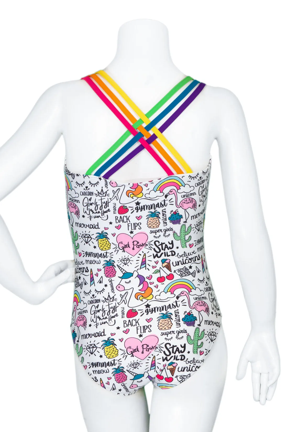 Unicorn Doodles Leotard